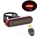 Bike Lights Rechargeable Bicycle Rear LED Light Wireless Remote Control Factory